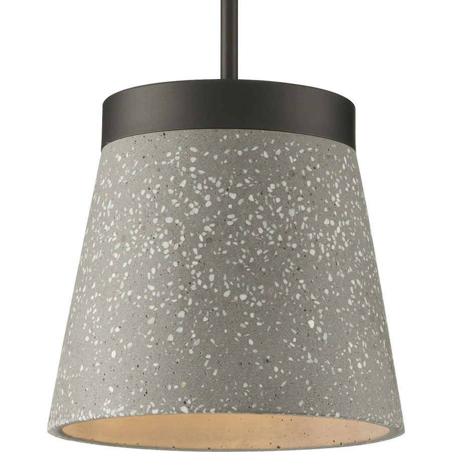 Progress Lighting Terrazzo 1 Lt Global Hanging Pendant, Graphite - P500313-143