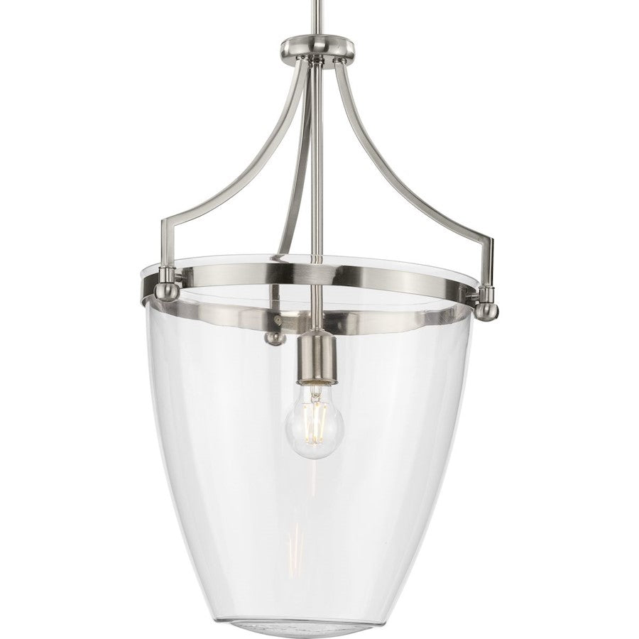 Progress Lighting Parkhurst 1-Lt New Traditional NK/Clear Pendant - P500361-009