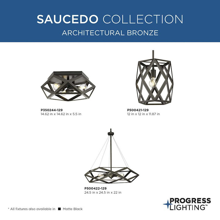 Progress Lighting Saucedo 1-Light Pendant