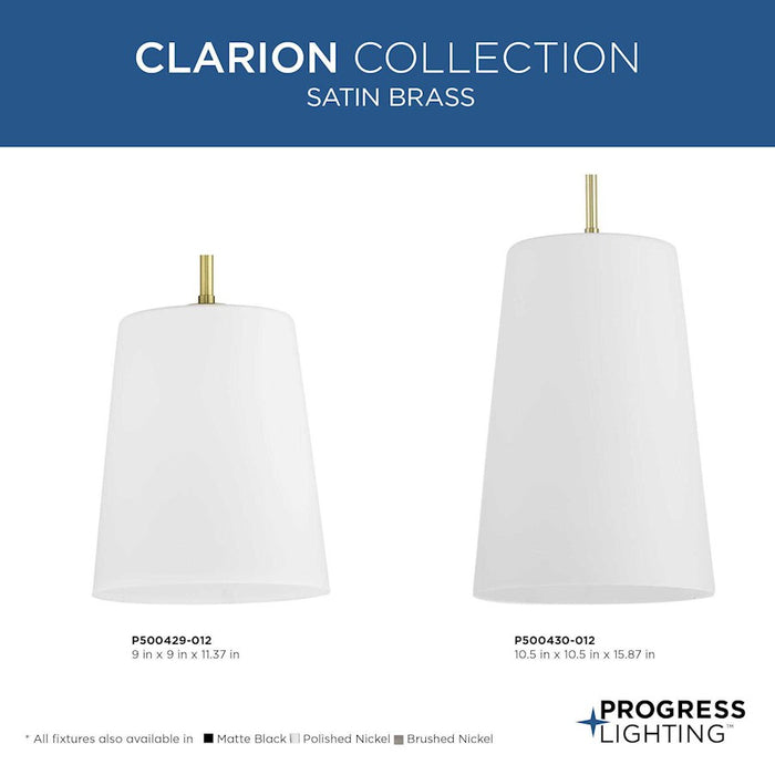 Progress Lighting Clarion 1-Light Pendant
