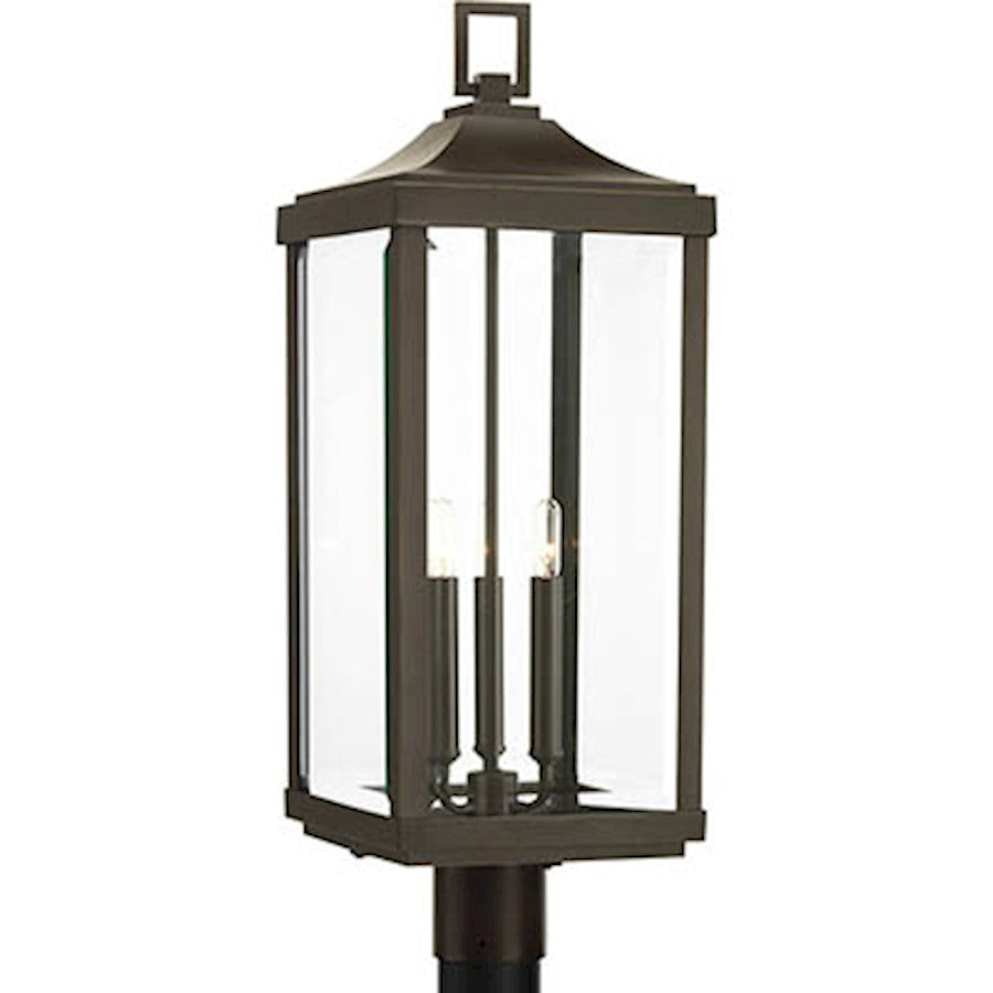 Progress Gibbes Street 3 Light Outdoor Post Lantern, Bronze