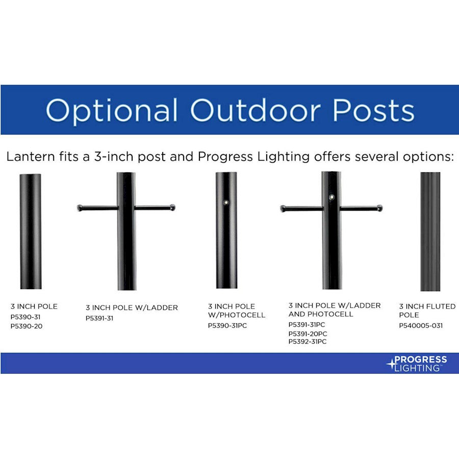 Progress Lighting Cedar Springs 1-Light Outdoor Post Lantern