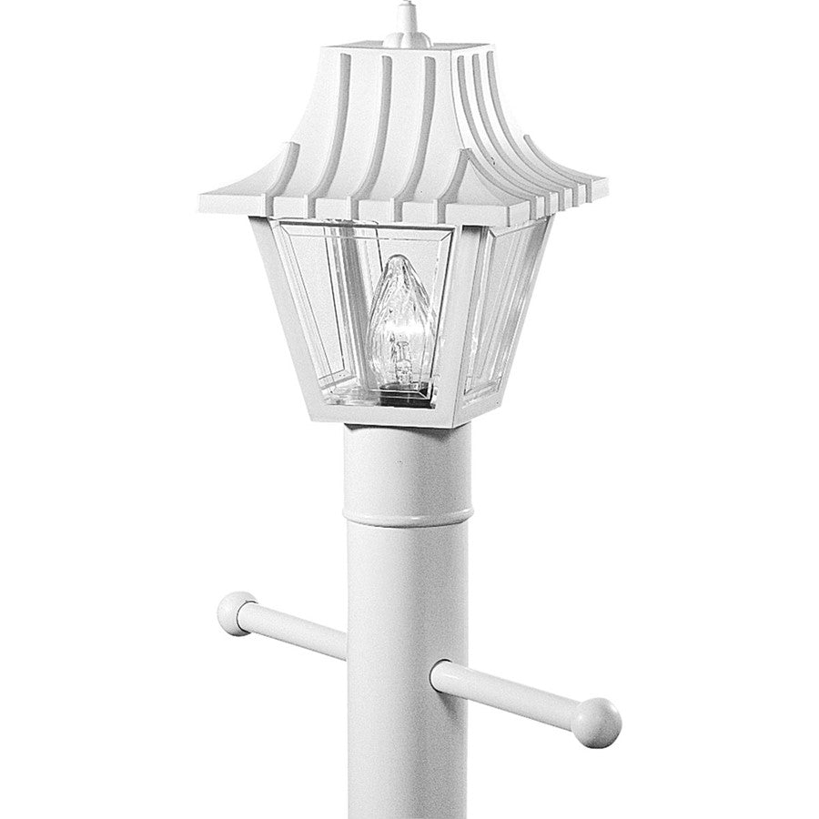 Progress Lighting Mansard One-Light Post Lantern