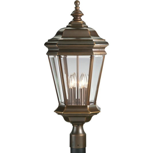 Progress Lighting Crawford Four-Light Post Lantern