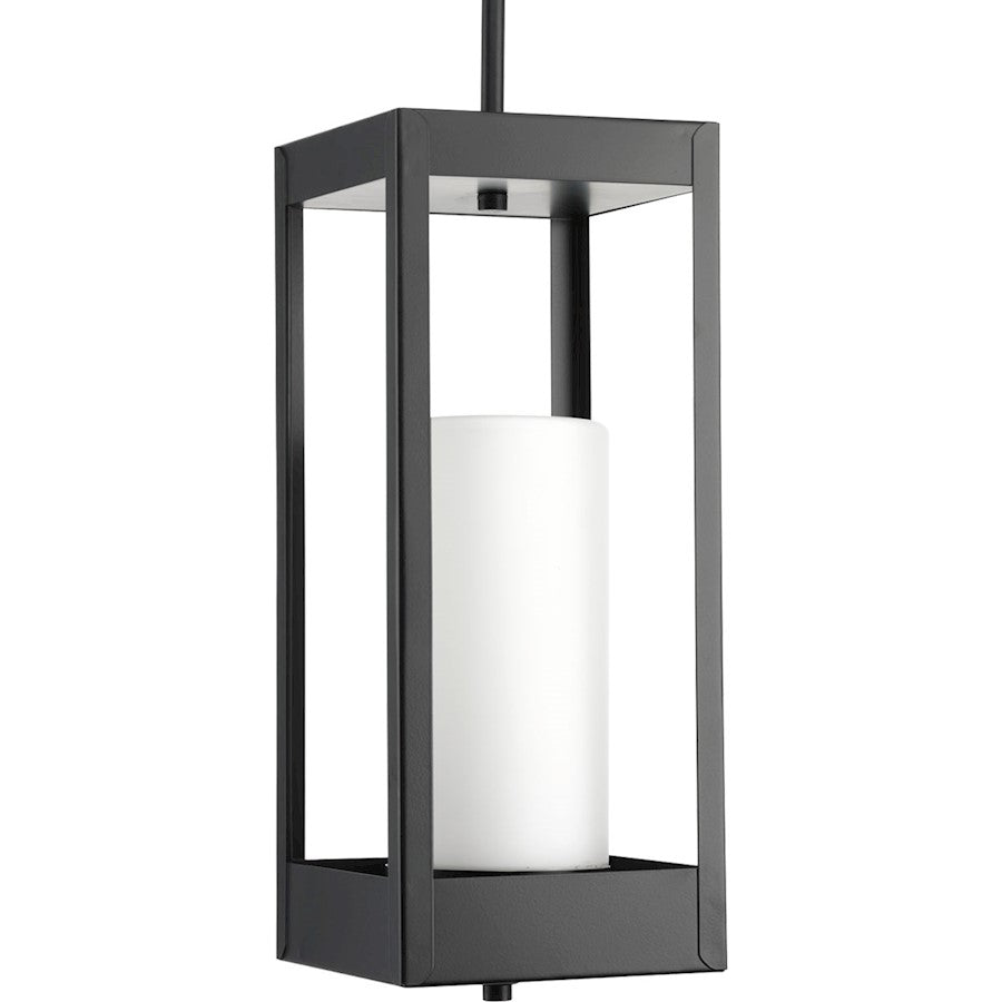 Progress Lighting Patewood 1-Light Hanging Lantern in Black