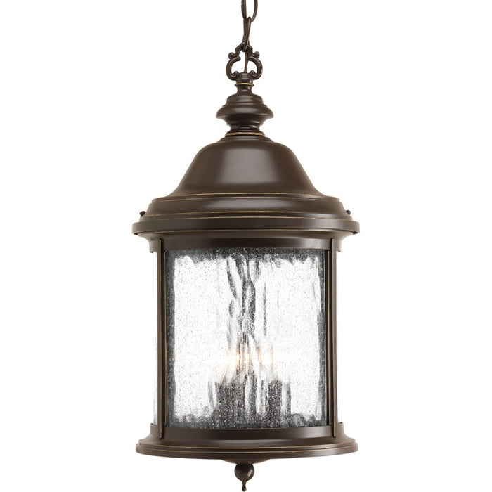 Progress Ashmore 3-Light Hanging Lantern, Bronze