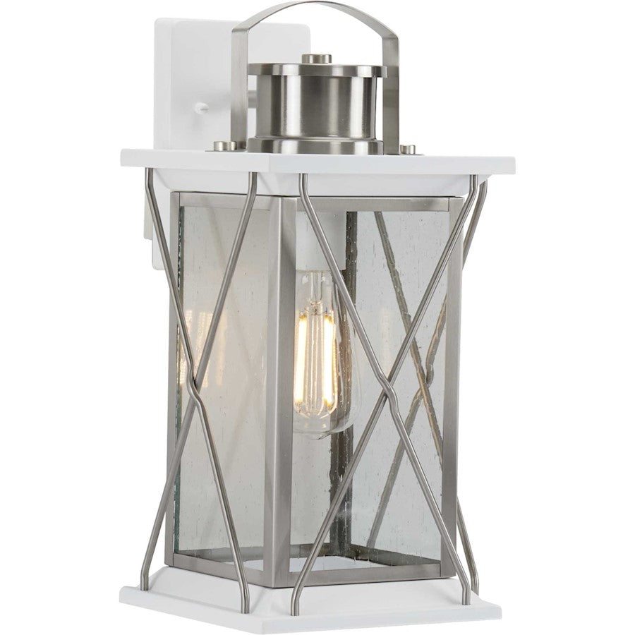 Progress Lighting Barlowe Steel Outdoor Wall Lantern, Seeded - P560157-135