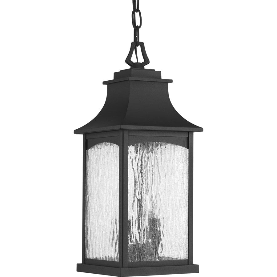 Progress Lighting Maison 2 Light Hanging Lantern, Black