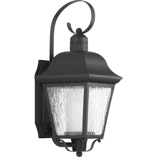 Progress Lighting Andover Black Outdoor Wall Lantern, Water Seeded - P6620-31MD