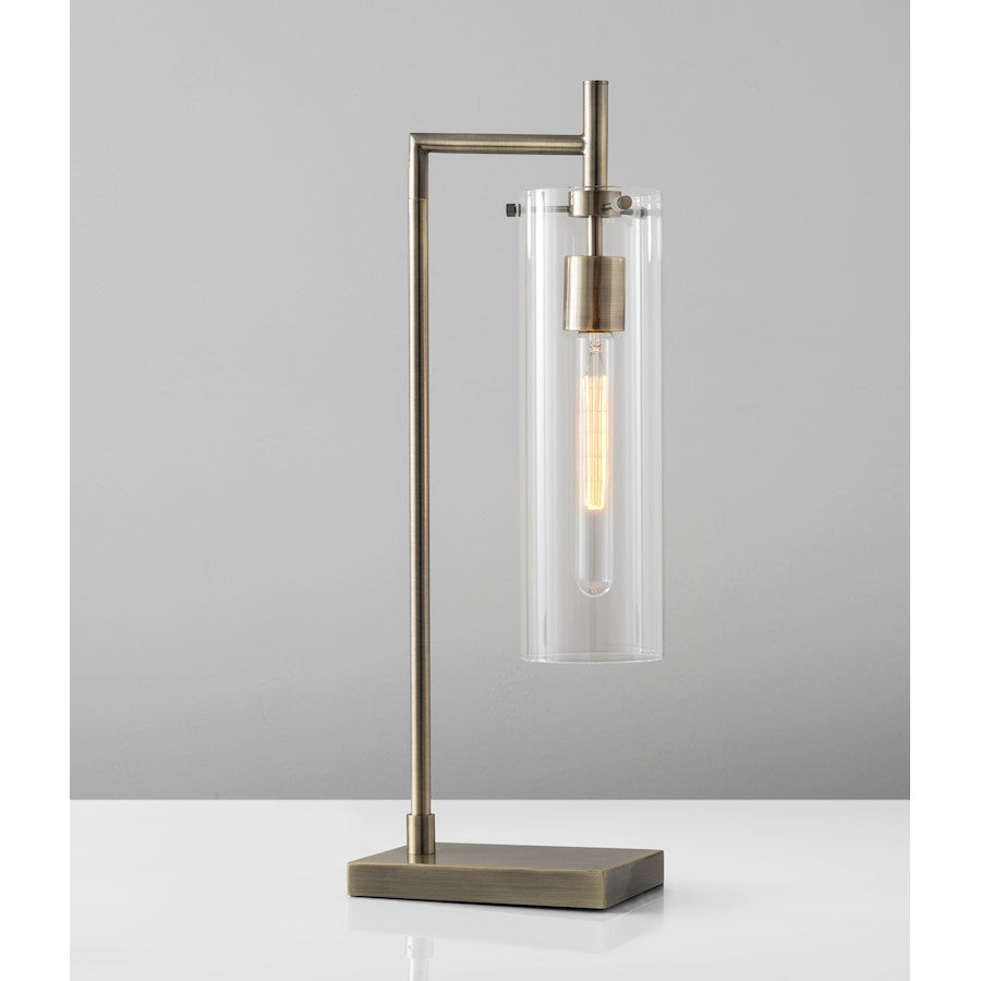 OPEN BOX ITEM: Adesso Dalton Table Lamp, Antique Brass - AD3852-21