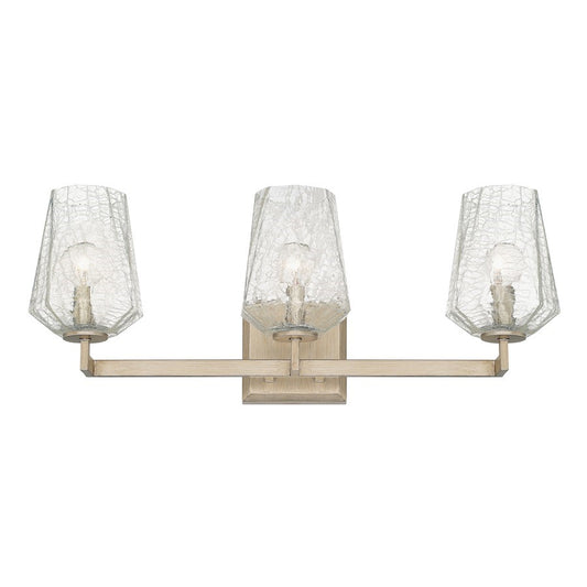 OPEN BOX ITEM: Capital Lighting Arden 3 Light Vanity, Ice - CL111231BS-317