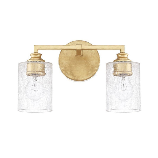 OPEN BOX ITEM: Capital Lighting 2 Light Vanity, Capital Gold - CL120521CG-422