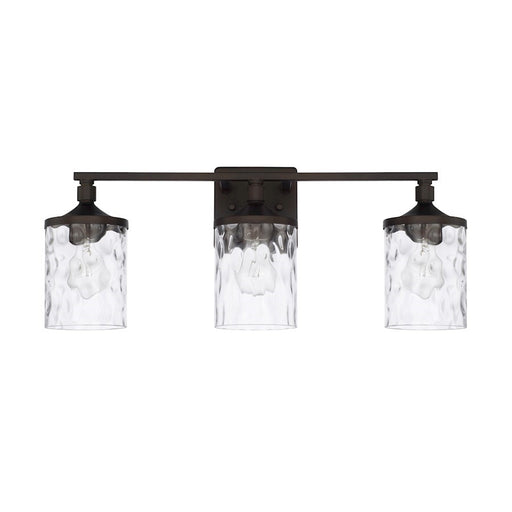 OPEN BOX ITEM: HomePlace by Capital Colton 3 Light Vanity, BZ - CL128831BZ-451