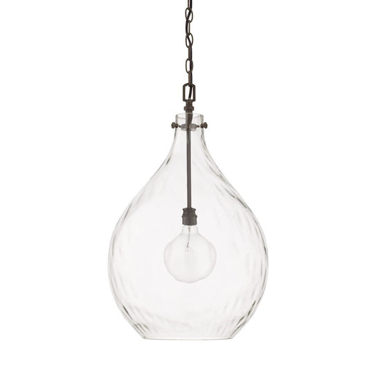 OPEN BOX ITEM: Capital Lighting Bristol 1 Light Pendant, Farm House - 325011FH