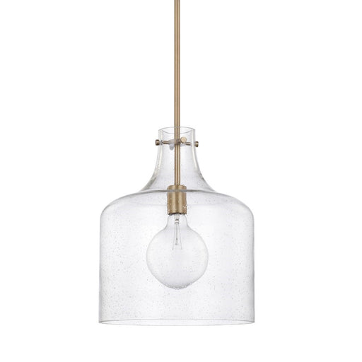 OPEN BOX ITEM: HomePlace by Capital Lighting Pendant, Aged Brass - 325712AD