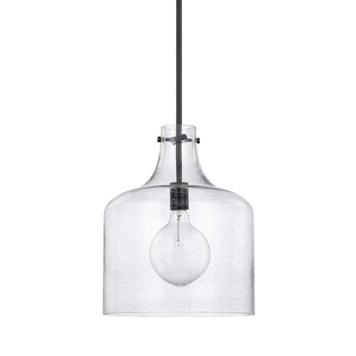 OPEN BOX ITEM: HomePlace by Capital Lighting Pendant, Matte Black - CL325712MB