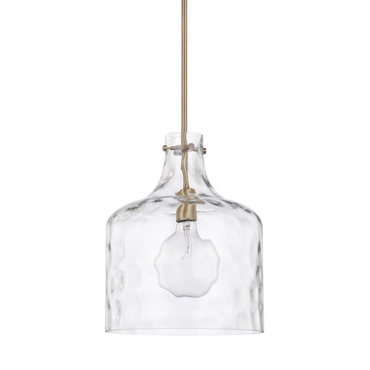 OPEN BOX ITEM: HomePlace by Capital 1 Light Pendant, Brass - CL325717AD