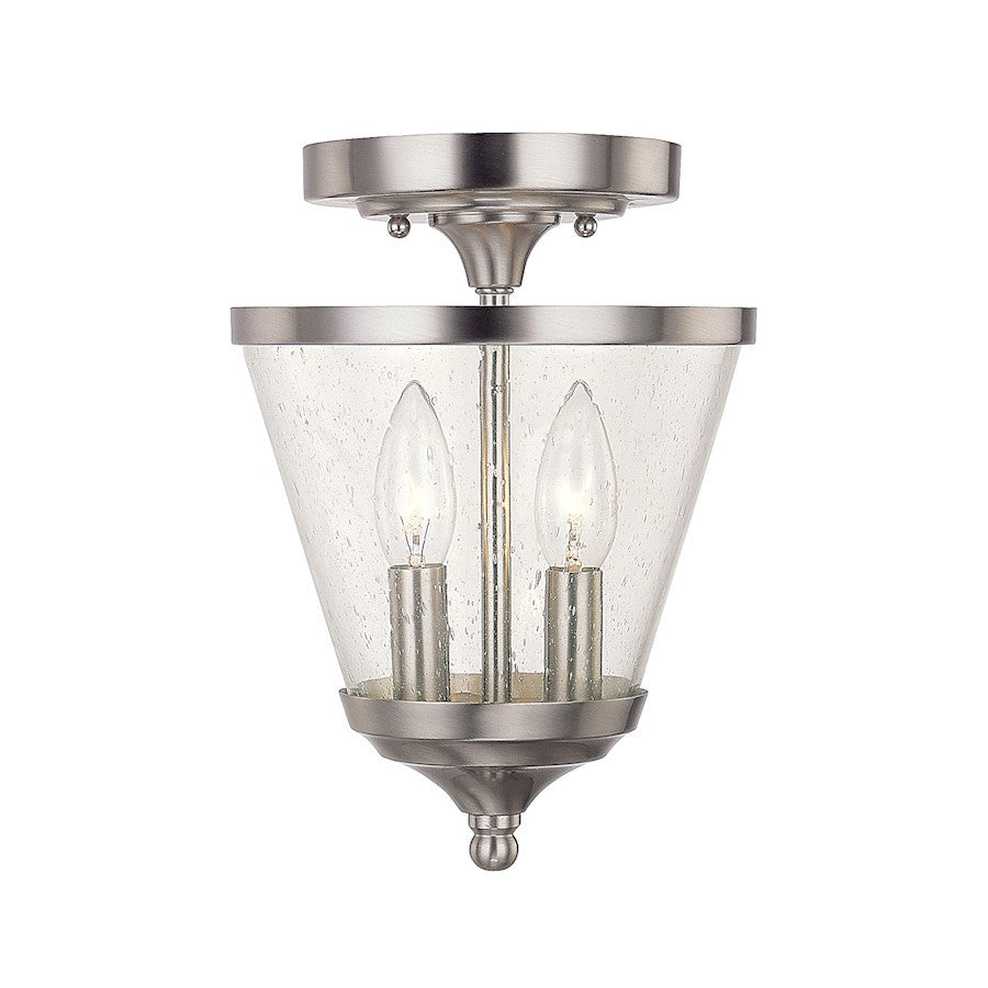 OPEN BOX ITEM: Capital Lighting Stanton 2-Lt Foyer Fixture, BN - 4032BN-236