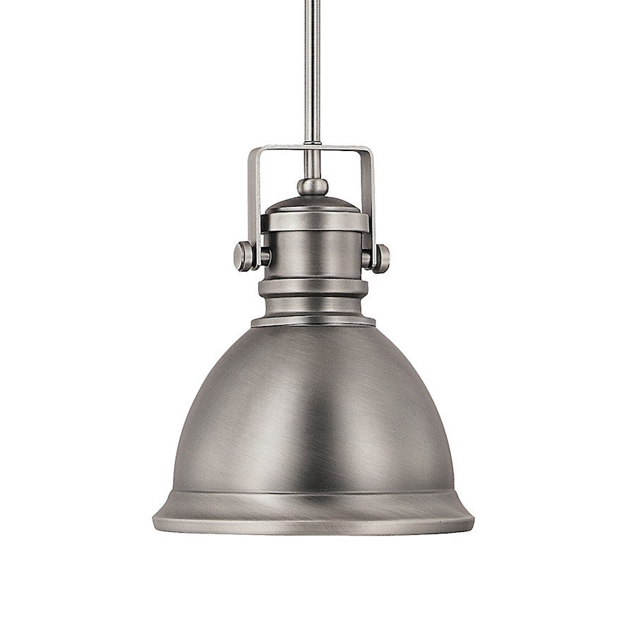 OPEN BOX ITEM: Capital Lighting 1 Light Pendant, Antique Nickel - 4431AN