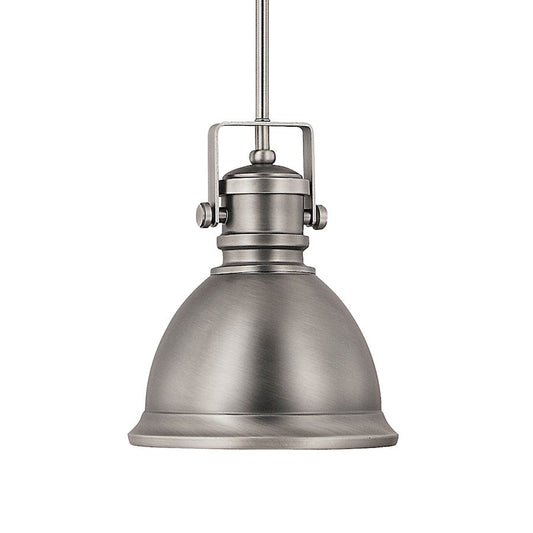 OPEN BOX ITEM: Capital Lighting 1 Light Pendant, Antique Nickel - 4431AN