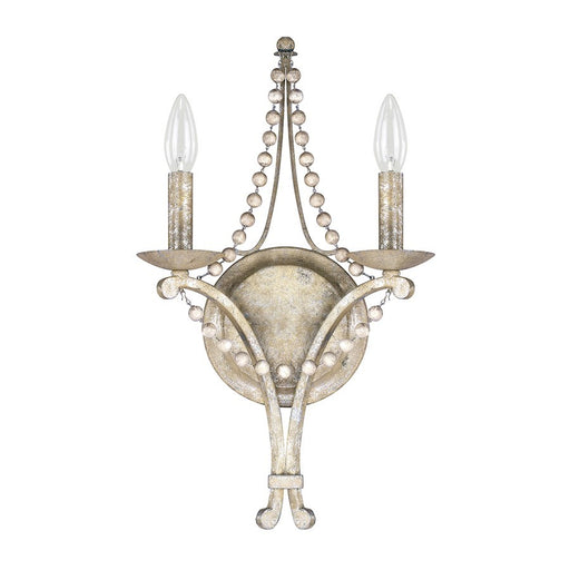OPEN BOX ITEM: Capital Lighting Adele Collection 2 Lt Sconce, SQ - CL4442SQ-000