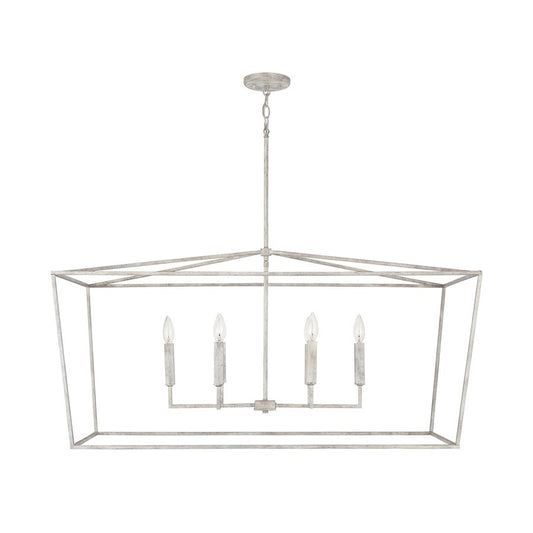 OPEN BOX ITEM: Capital Lighting Thea 6 Light Island, Mystic Sand - CL837661MS