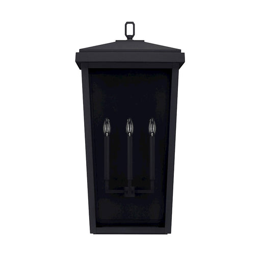 OPEN BOX ITEM: Capital Lighting Donnelly 3-Lt LG Out Wall Mount, BK - 926231BK