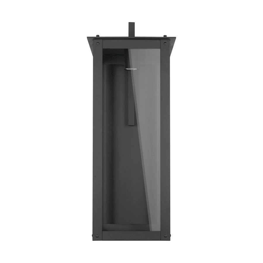 OPEN BOX ITEM: Capital Hunt 1 Light XL Outdoor Wall Lantern, BK - CL934642BK-GL