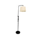 OPEN BOX ITEM: House of Troy Crown Point 1 Light Floor Lamp, Black - HTCR700-BLK