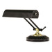 OPEN BOX ITEM: House of Troy 10" Black Polished Brass Piano Lamp - HTP10-150-617