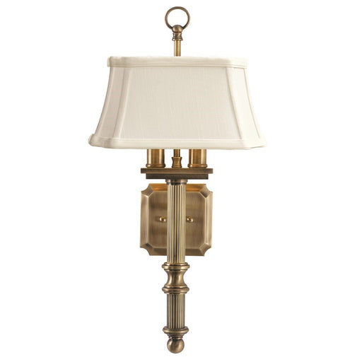 OPEN BOX ITEM: House of Troy 2 Light Wall Sconce, Antique Brass - HTWL616-AB