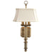 OPEN BOX ITEM: House of Troy 2 Light Wall Sconce, Antique Brass - HTWL616-AB