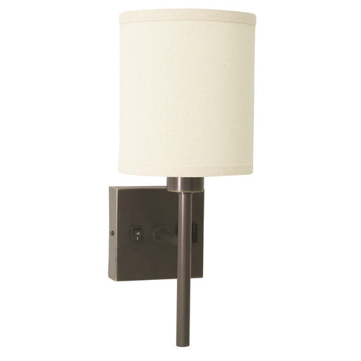 OPEN BOX ITEM: House of Troy Wall Lamp with Convenience Outlet, BZ - WL625-OB