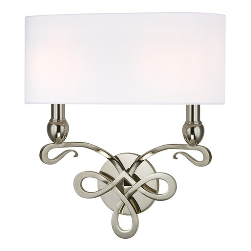 OPEN BOX ITEM: Hudson Valley Pawling Wall Sconce, Polished Nickel - HV7212-PN