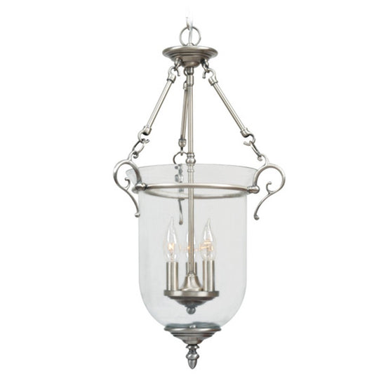 OPEN BOX ITEM: Livex Lighting Legacy Chain Hang, Brushed Nickel - LL5022-91