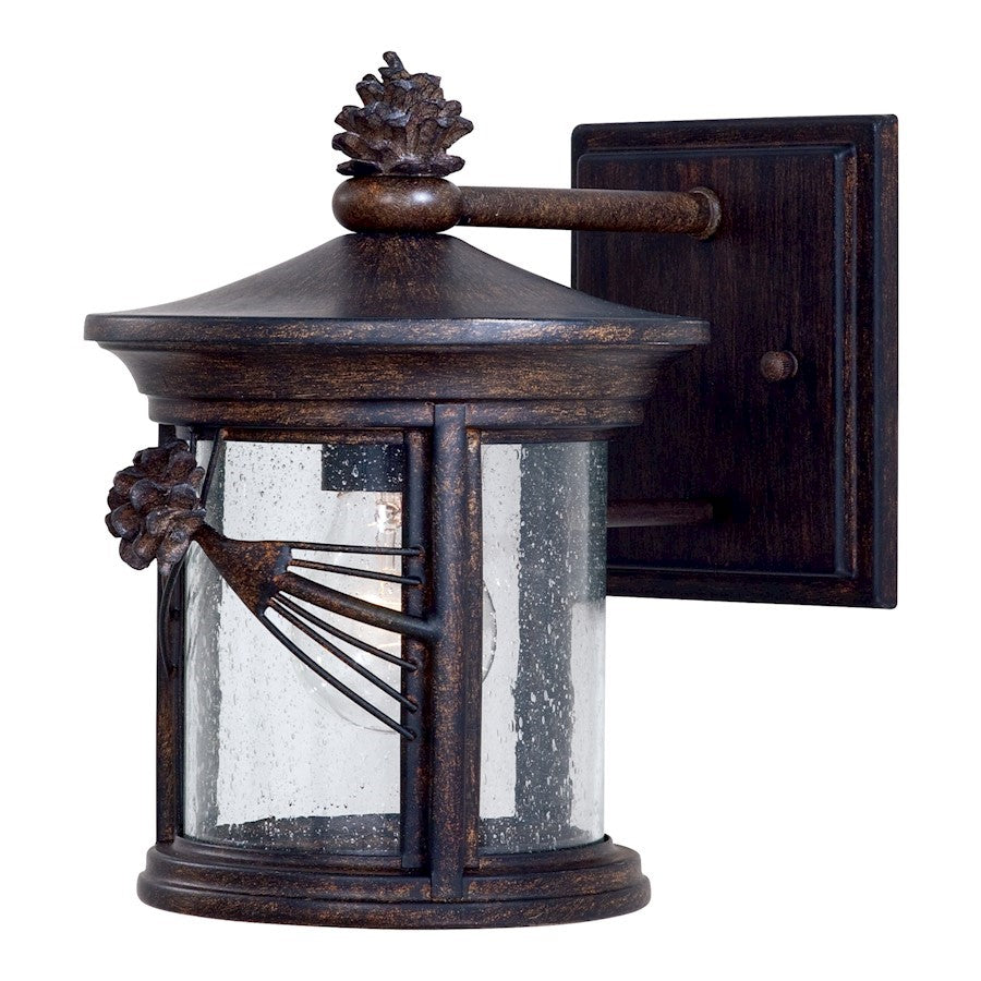 OPEN BOX ITEM: Minka Lavery Abbey Lane 1Lt Wall Mount, Iron - MI9151-A357