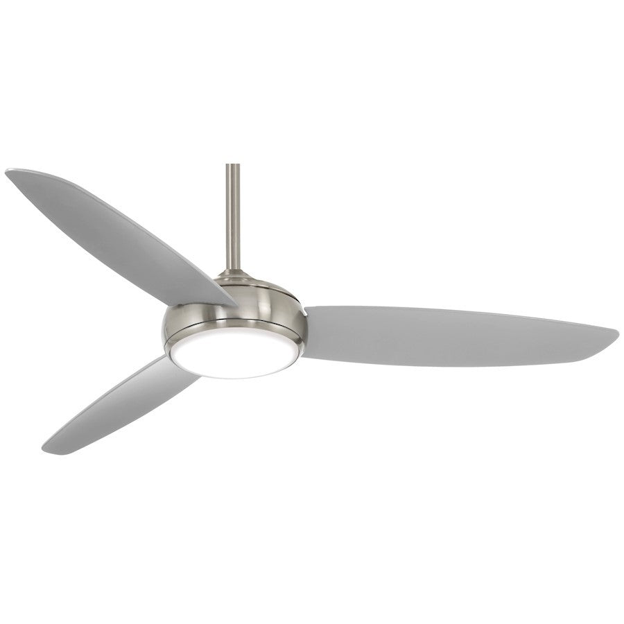 OPEN BOX ITEM: Minka Aire Concept Iv LED 54" Ceiling Fan, Nickel Wet - F465L-BNW