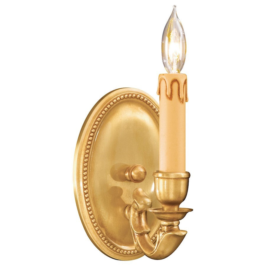 OPEN BOX ITEM: Minka Metropolitan 1 Light 7.75" Wall Sconce, Gold - MIN9808-FG