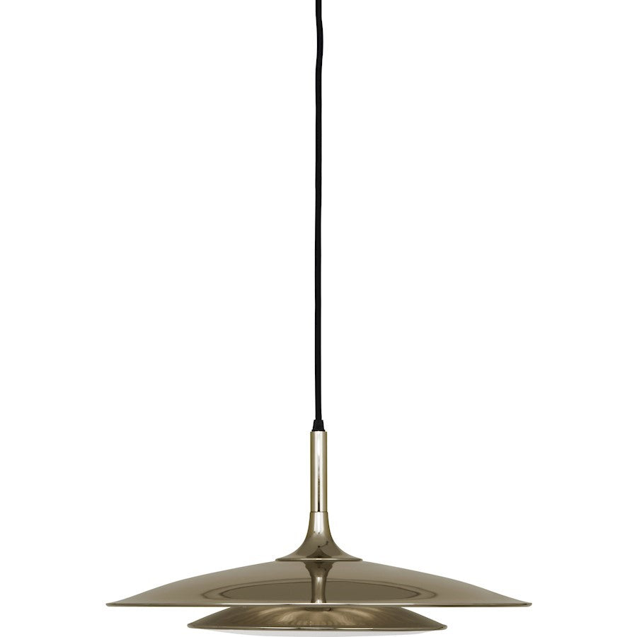 OPEN BOX ITEM: Robert Abbey Axiom 3 Light Pendant, Polished Gold - RO3390