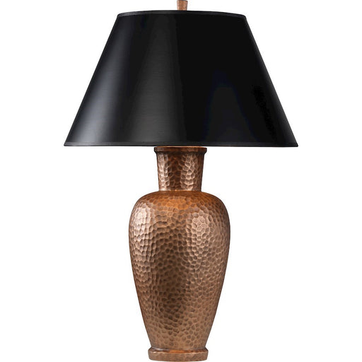 OPEN BOX ITEM: Robert Abbey Beaux Arts Table Lamp, Antique Copper/Hammered