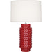 OPEN BOX ITEM: Robert Abbey Dolly 1 Light Table Lamp, Ruby Red - RORR800