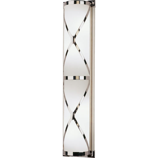 OPEN BOX ITEM: Robert Abbey Chase 4 Light Wall Sconce, Polished Nickel