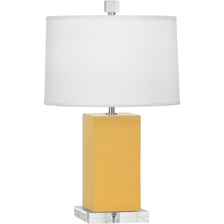 OPEN BOX ITEM: Robert Abbey Harvey 1 Light Accent Lamp, Yellow - ROSU990