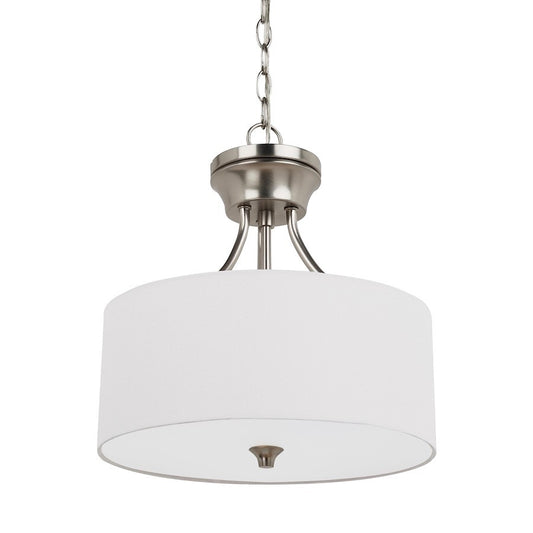 OPEN BOX ITEM: Sea Gull Lighting 2-Lt Semi-Flush Convertible, BN - SG77952-962