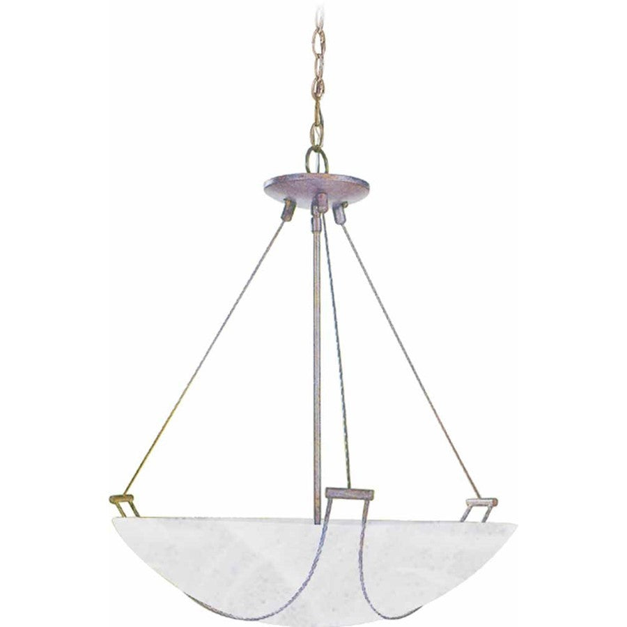 OPEN BOX ITEM: Volume Lighting 3-light Prairie Rock Bowl Pendant - VMV1420-22