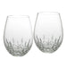 Waterford Lismore Nouveau Stemless Deep Red Wine, Pair - 136879