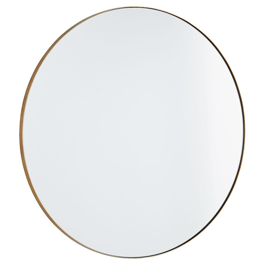 Quorum 30" Round Mirror, Gold - 10-30-21