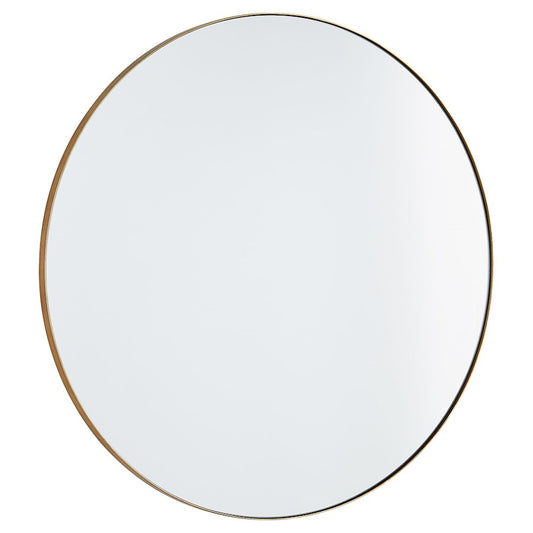 Quorum 30" Round Mirror, Gold - 10-30-21