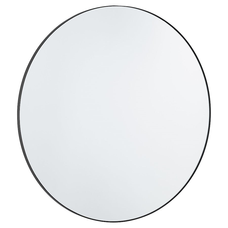 Quorum 36" Round Mirror, Matte Black - 10-36-59