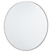 Quorum 36" Round Mirror, Silver - 10-36-61